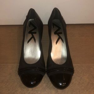 Anne Klein Sport (AK Sport) Black Work Pumps (9.5)